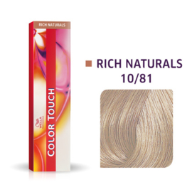 Wella Color Touch - Rich Naturals -  10/81 - 60 ml