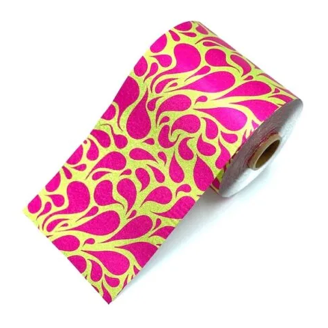 Happy Foils - Embossed Roll 100 m - Coco