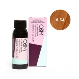 O&M CLEAN.liquid - 8.34 Light Golden Copper Blonde - 60 ml