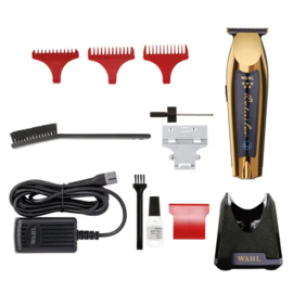 Trimmer Wahl Detailer Cordless Gold met T-Wide Blade