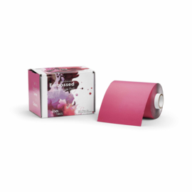 4+1 Gratis! Aluminium Folie Embossed - Rol 100 m - Hot Pink