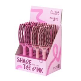 Finger Brush Olivia Garden Combo Think Pink 2025 - Display