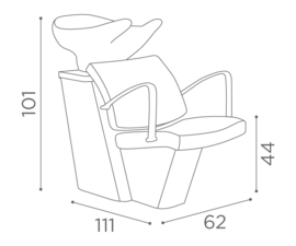 Wash Unit Salon Ambience Compact