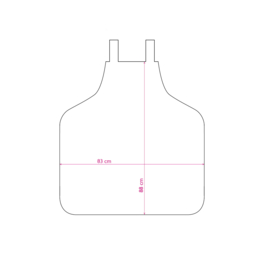 Trend-Design NANO Midi Verfschort - Zwart