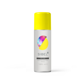 Haarkleurspray Sibel Fluo - Geel - 125 ml