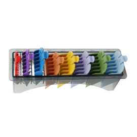 Wahl - Set Gekleurde plastic opzetkammen (8 stuks - 3 t/m 25 mm)