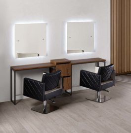 Kaptafel Salon Ambience London - Square