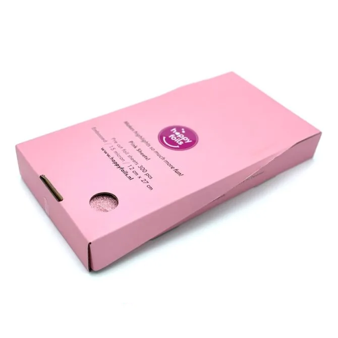Happy Foils - Pre Cut Sheets 300 stuks - Pink