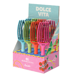 Finger Brush Olivia Garden Dolce Vita Display