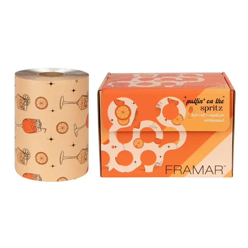 Framar Puttin' On the Spritz Embossed Folie Roll - 100 m