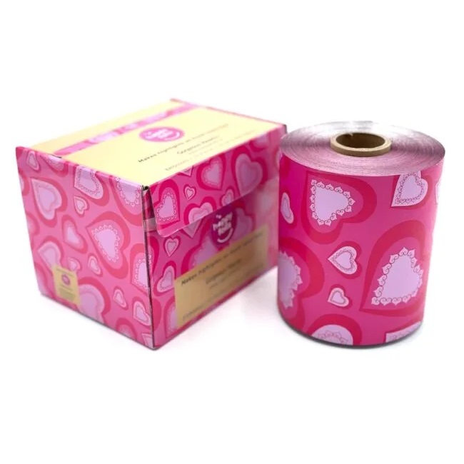 Happy Foils - Embossed Roll 100 m - Gorgeous Hearts