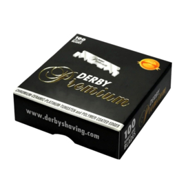 Derby Enkelzijdige Scheermesjes - Premium - 100 stuks
