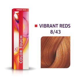 Wella Color Touch - Vibrant Reds -  8/43  - 60 ml