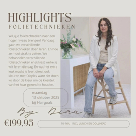 Highlights Folietechnieken by Dian - 13 oktober 2025