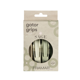 Framar Gator Grips - Neutrals Sage