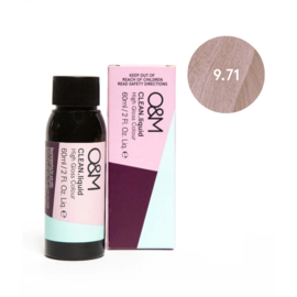 O&M CLEAN.liquid - 9.71 Very Light Brunette Ash Blonde - 60 ml