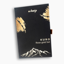E-Kwip Kuro Scharenset Rose Gold 5.5" + 5.5"