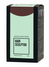 Haaropbouwvezels - Hair Sculptor - Donker bruin