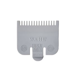 Wahl - Plastic opzetkam Nr.½ - 1,5 mm grijs