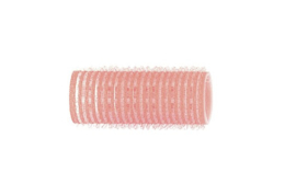 Zelfklevende rollers Sibel - 24 mm - Roze - 12 stuks