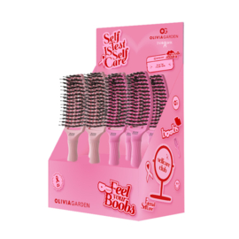 Finger Brush Olivia Garden Combo Think Pink - Display