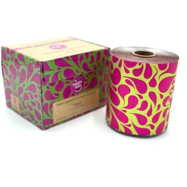 Happy Foils - Embossed Roll 100 m - Coco
