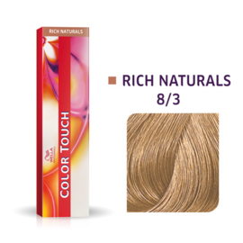 Wella Color Touch - Rich Naturals -  8/3  - 60 ml