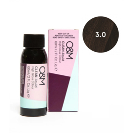 O&M CLEAN.liquid - 3.0 Dark Brown - 60 ml