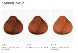 O&M CØR.color - 8.43 Light Copper Gold Blonde - 100 ml