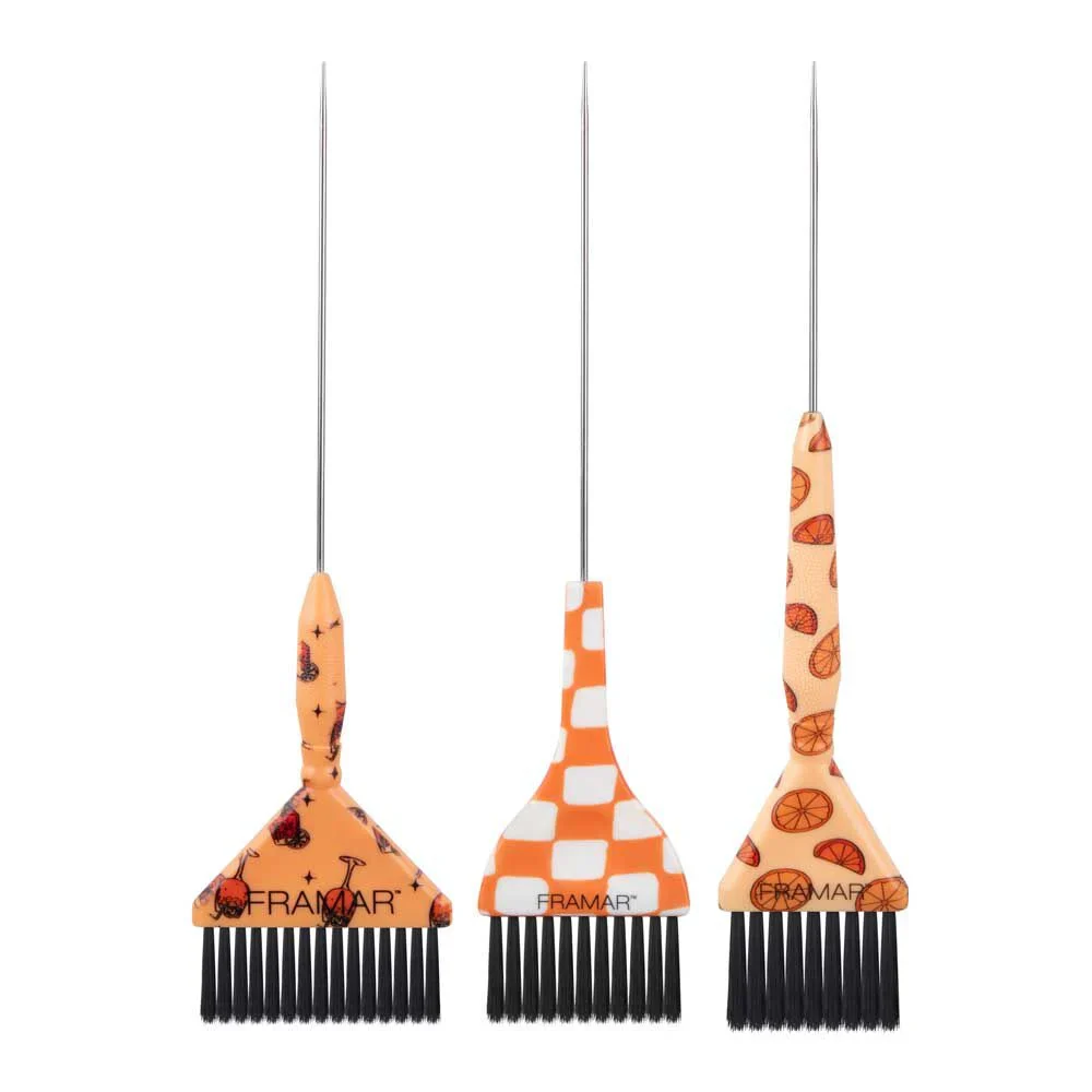 Framar Puttin' On the Spritz Pin Tail Brush Set