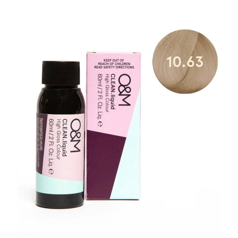 O&M CLEAN.liquid - 10.63 Lightest Violet Golden Blonde - 60 ml