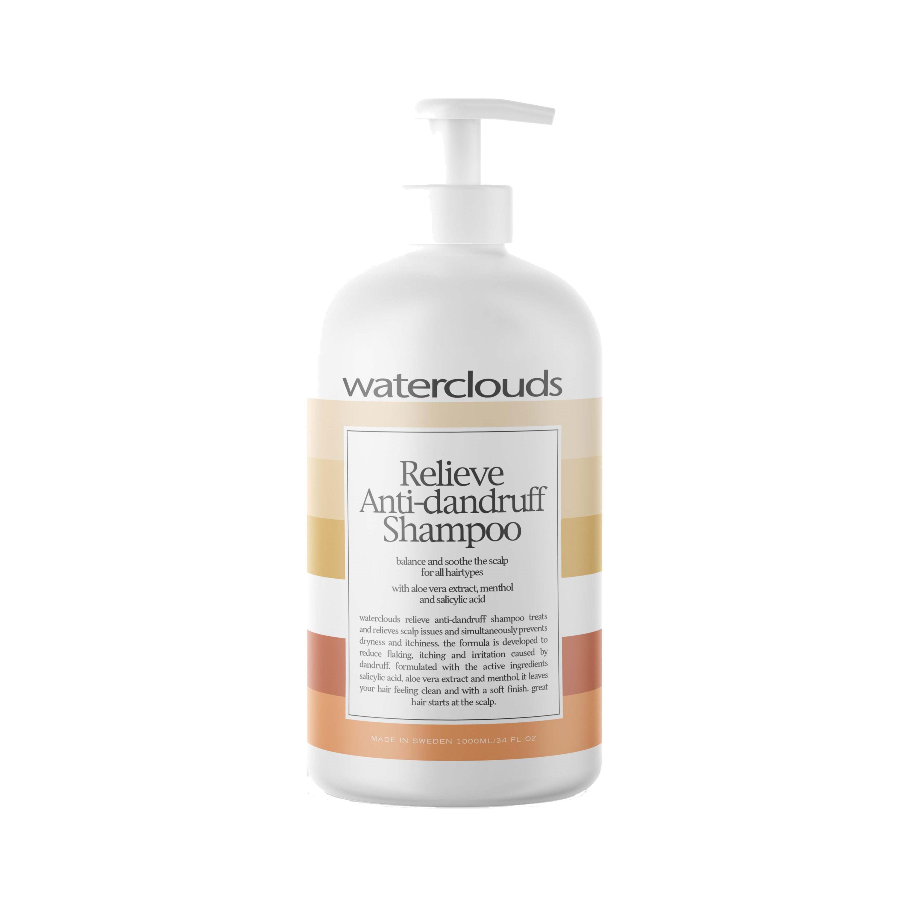 Waterclouds Relieve Anti-Dandruff Shampoo - 1.000 ml