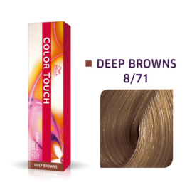 Wella Color Touch - Deep Browns -  8/71 - 60 ml