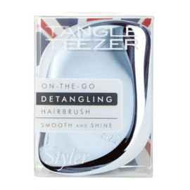 Tangle Teezer Compact Styler Sky Blue Delight Chrome
