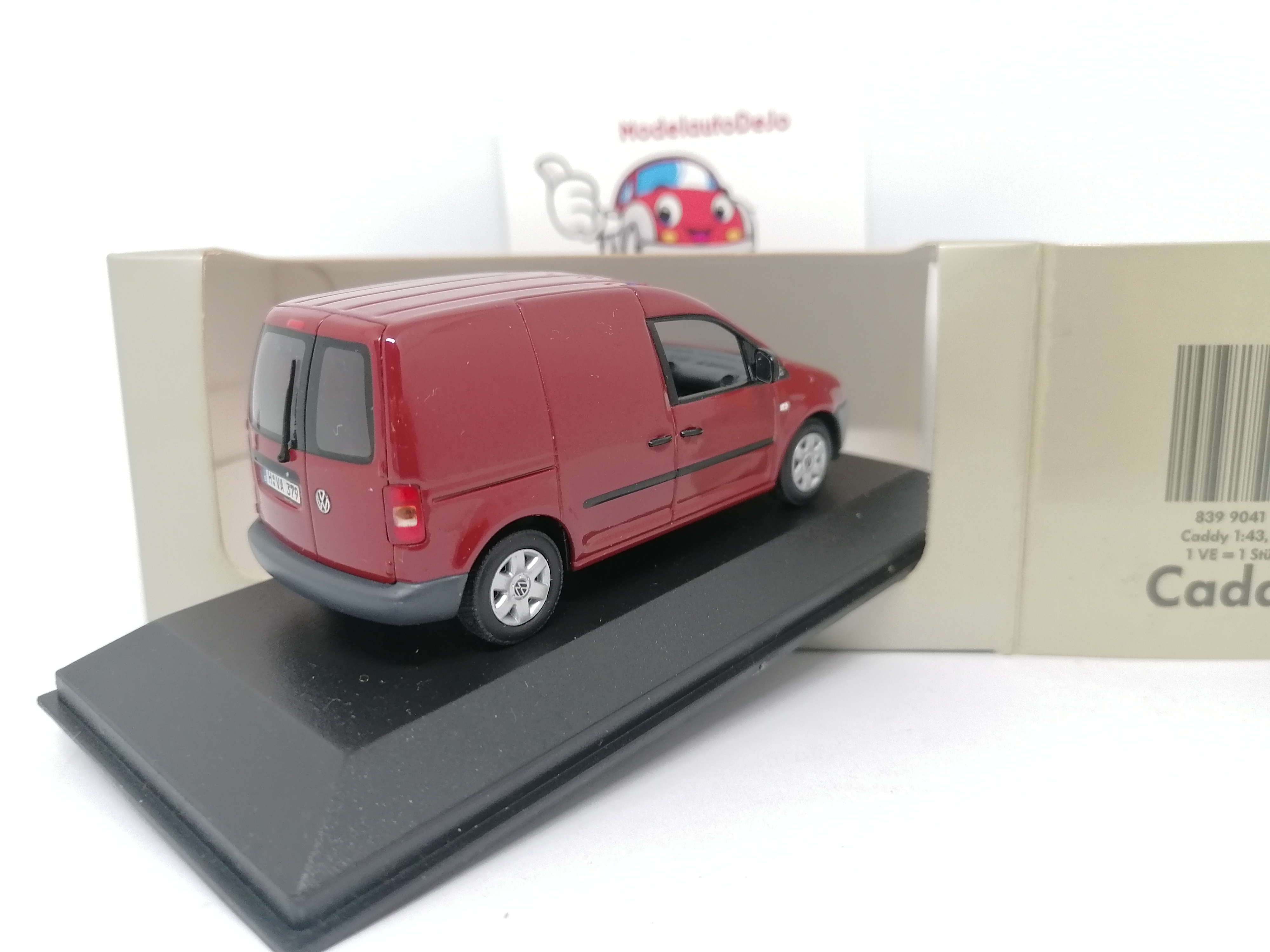 Volkswagen Caddy mk3 donker rood