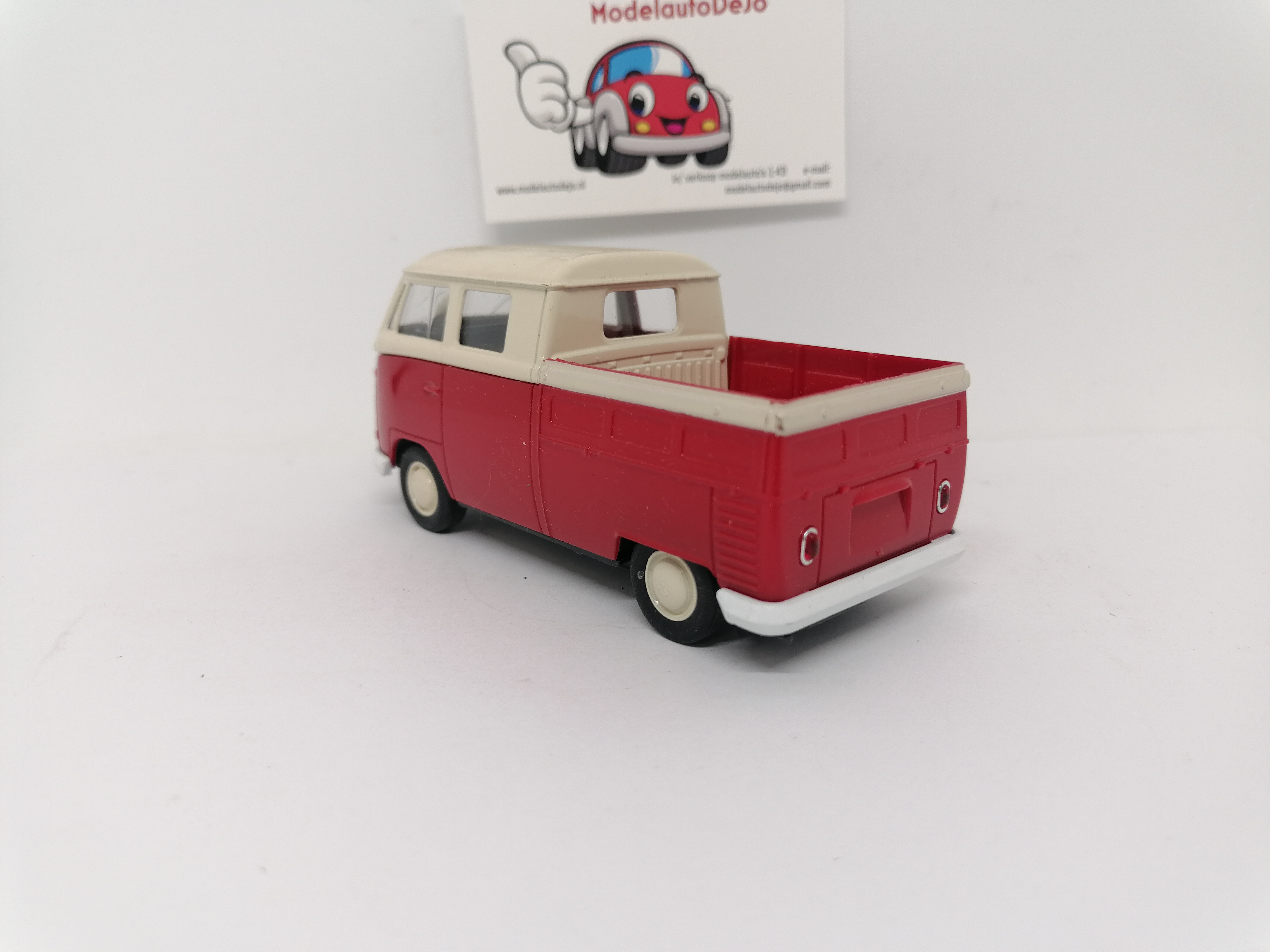 Volkswagen T1 Doka pickup rood