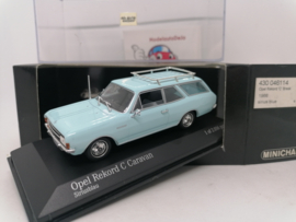 Opel Rekord C caravan 1966 blauw
