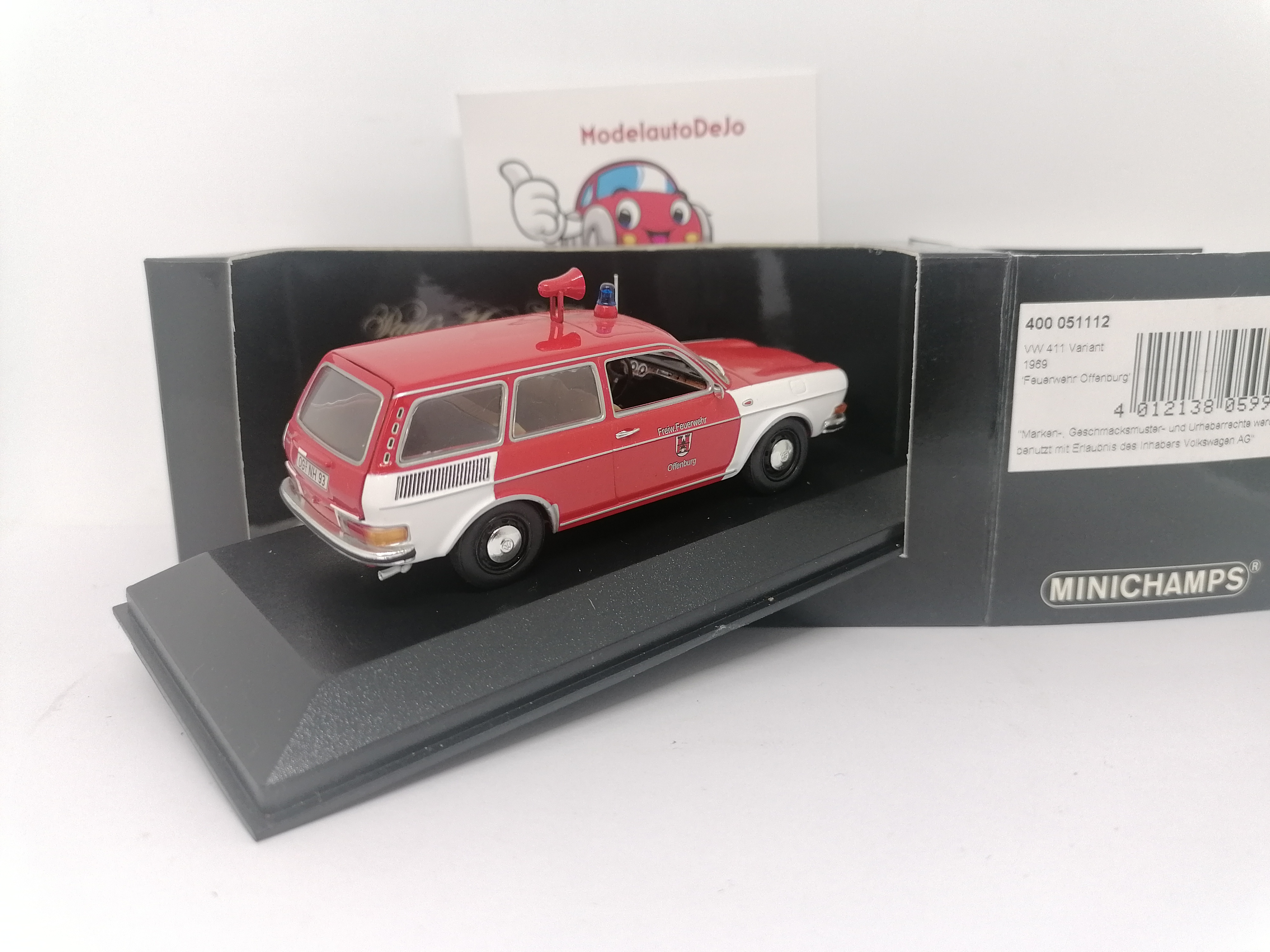 Volkswagen 411 Variant 1969 "Feuerwehr Offenburg"