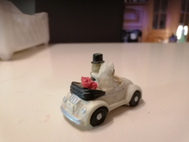 kever cabrio met beertjes