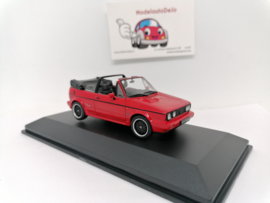 Volkswagen Golf 1 cabrio sportline rood