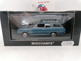 Opel Rekord C caravan 1966 blauw
