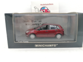 Ford Fiesta mk5 5 drs bruin/rood