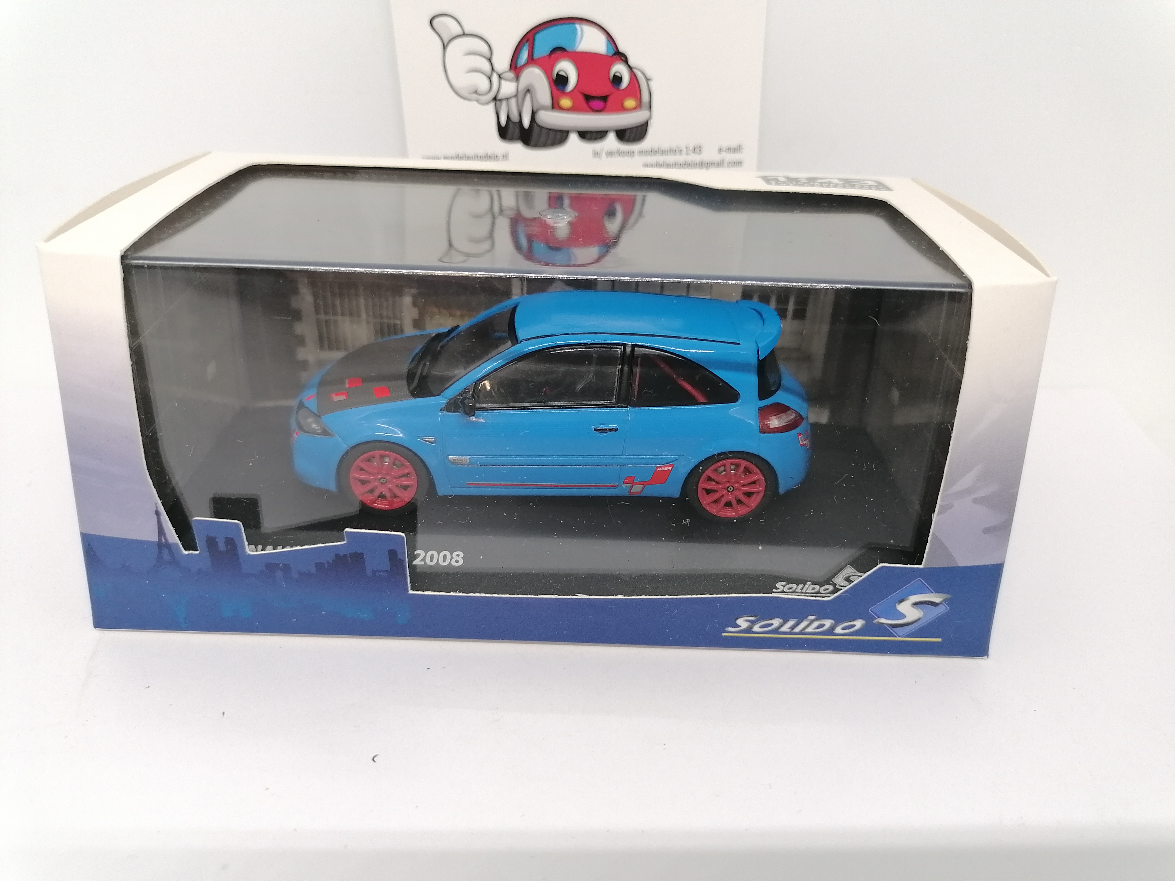 Renault Megane 2008 RS R26-R blauw