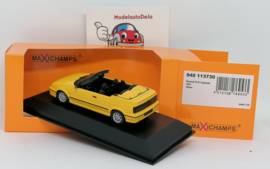 Renault 19 cabriolet 1991 geel