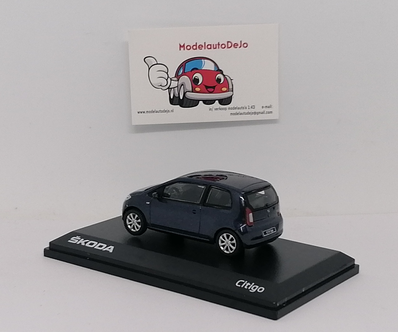 Skoda Citygo blauw