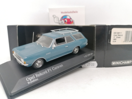 Opel Rekord C caravan 1966 blauw