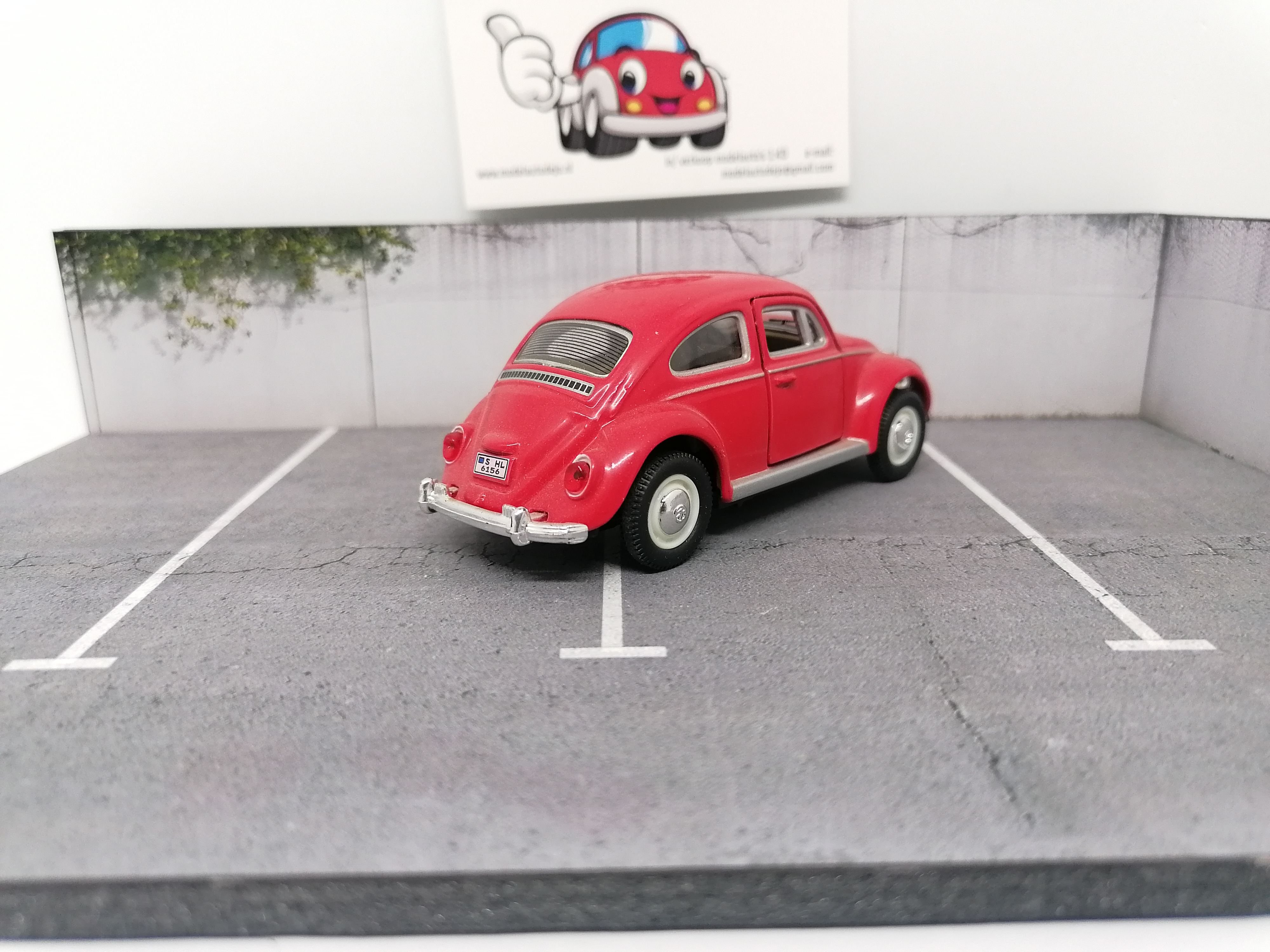 Volkswagen Kever rood