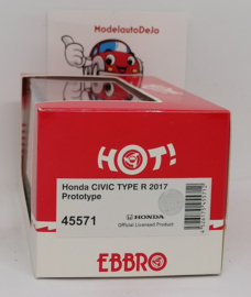 Honda Civic type R 2017 prototype