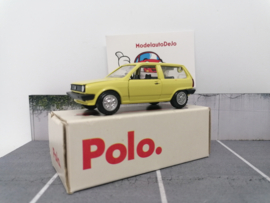 Volkswagen Polo 86C II Steilheck geel