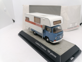 Volkswagen T2a Pritsche Tisher Camping blauw